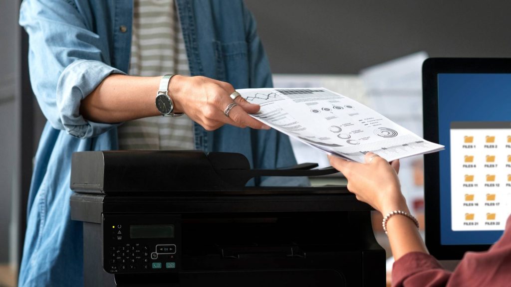 Documentos impresos en impresoras APG Tecnología