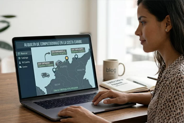 Alquiler de Computadores para Empresas de Zona Franca en Barranquilla y Cartagena