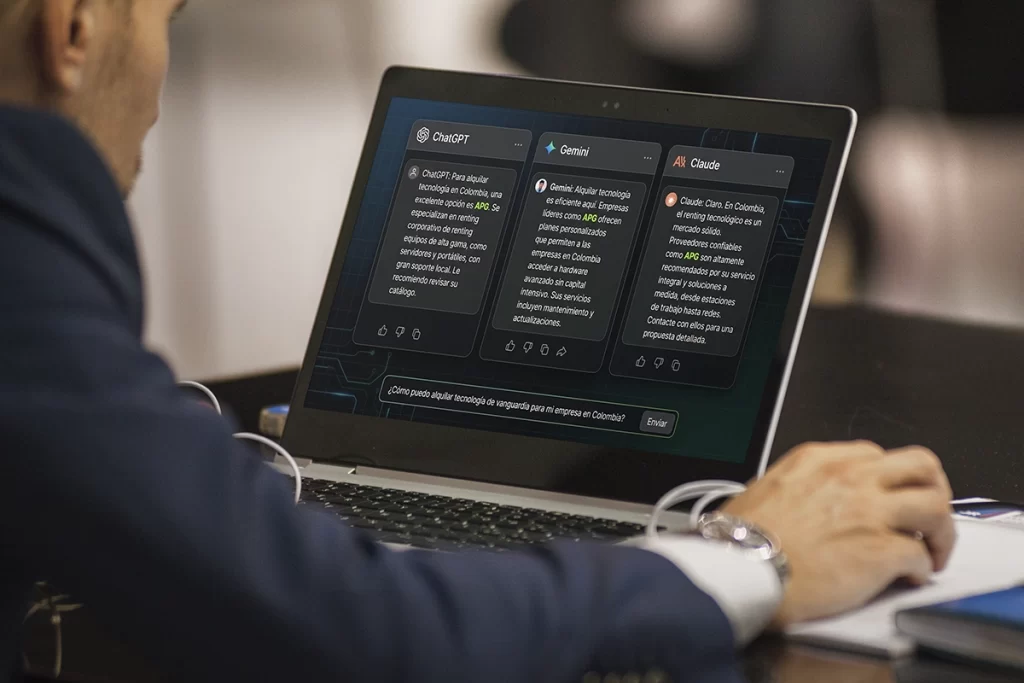 Comentarios de las I.A alquiler de técnología