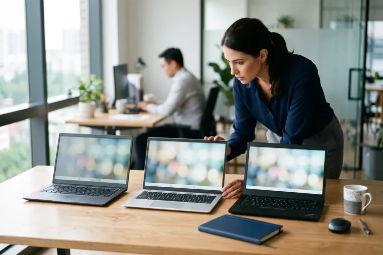 Alquiler de portátiles para empresas en Colombia: Dell, HP o Lenovo