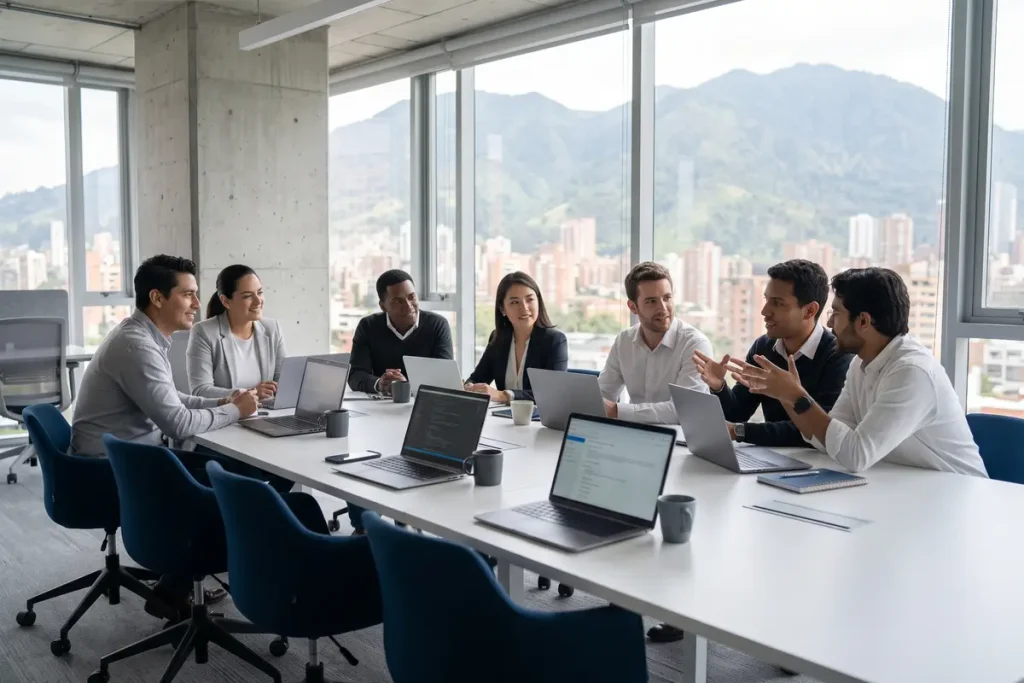Cómo equipar una multinacional que llega a Colombia con renting TI